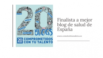 Somos finalistas a mejor blog de salud de España